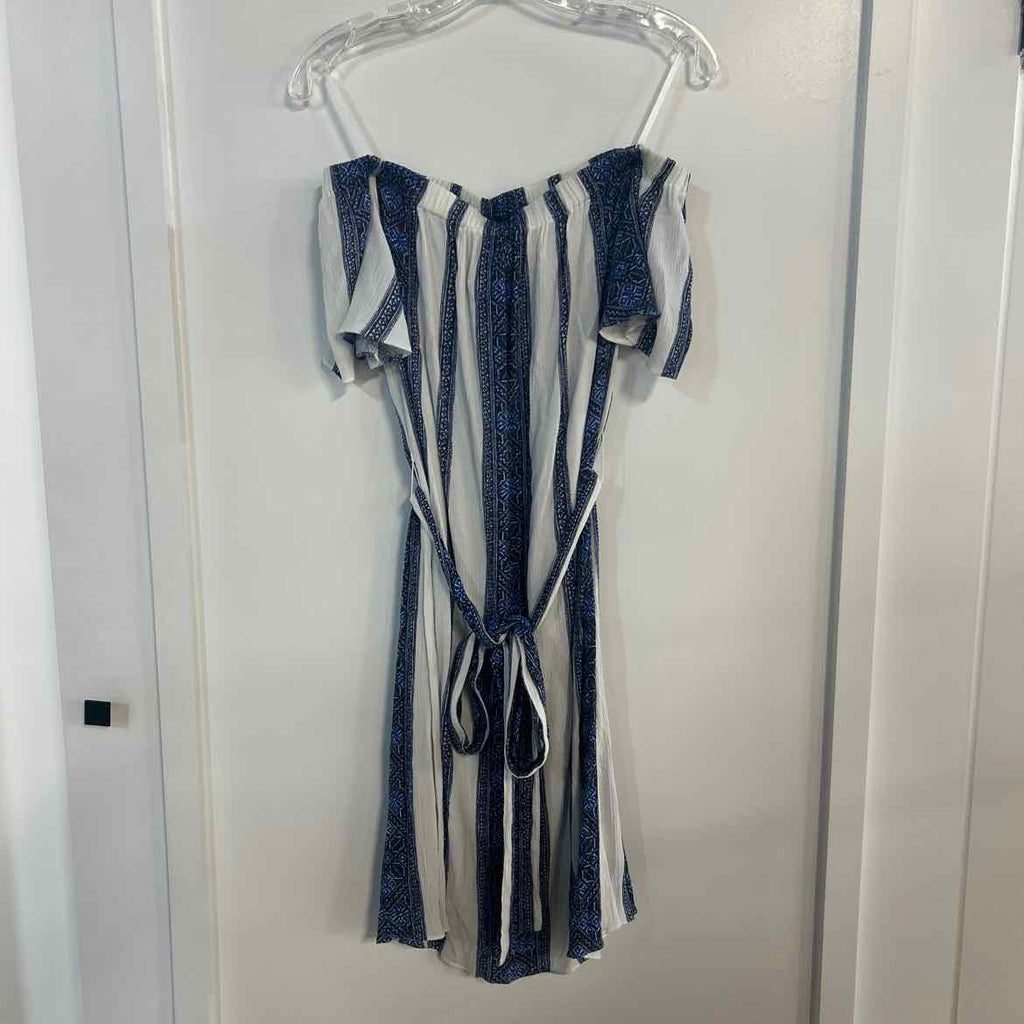 Michael Kors Size M Blue White Preloved Dress