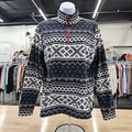 Eddie Bauer Size M BLACK & WHITE Sweater