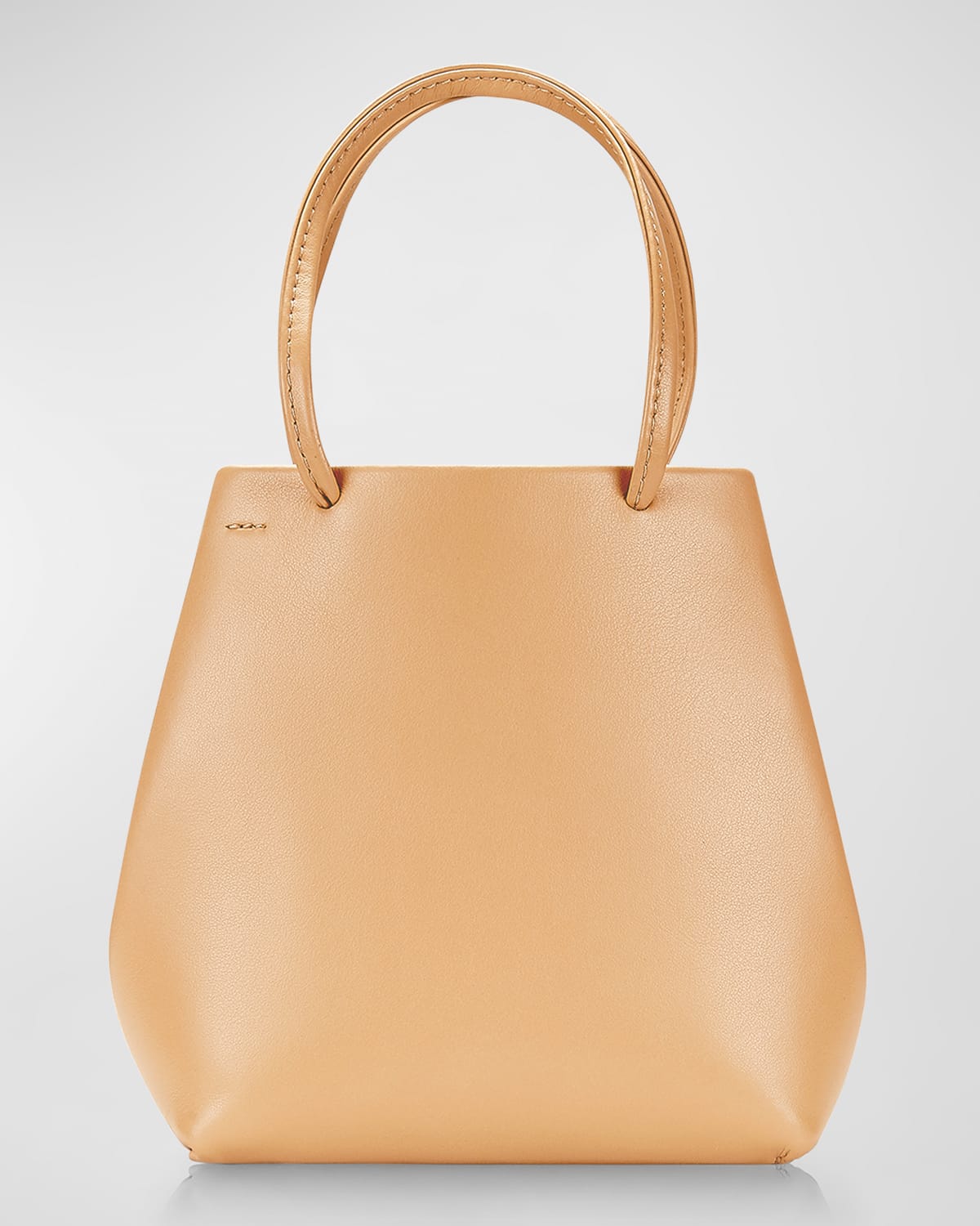 GiGi New York Sydney Mini Leather Shopper Bag - Cappuccino