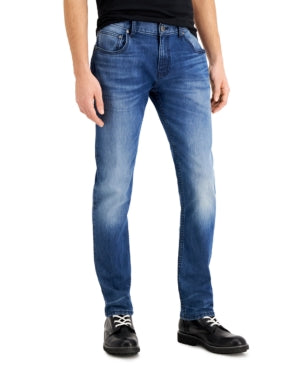 INC Men's Size 32 Blue MENS Slim Straight-Leg Jeans