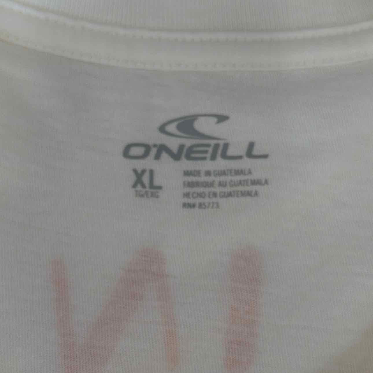 O'Neil Size XL Byron Palms Cotton Crewneck T-Shirt