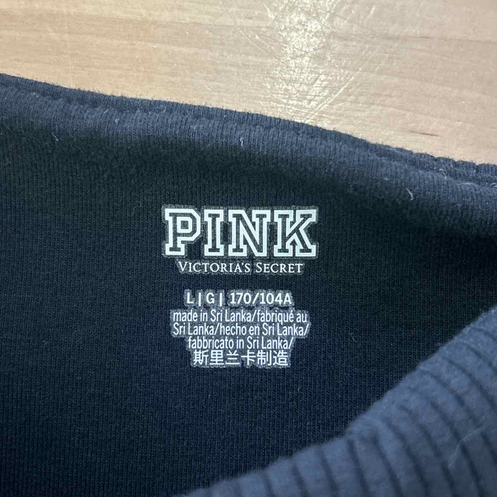Pink Size L Black Preloved Dress