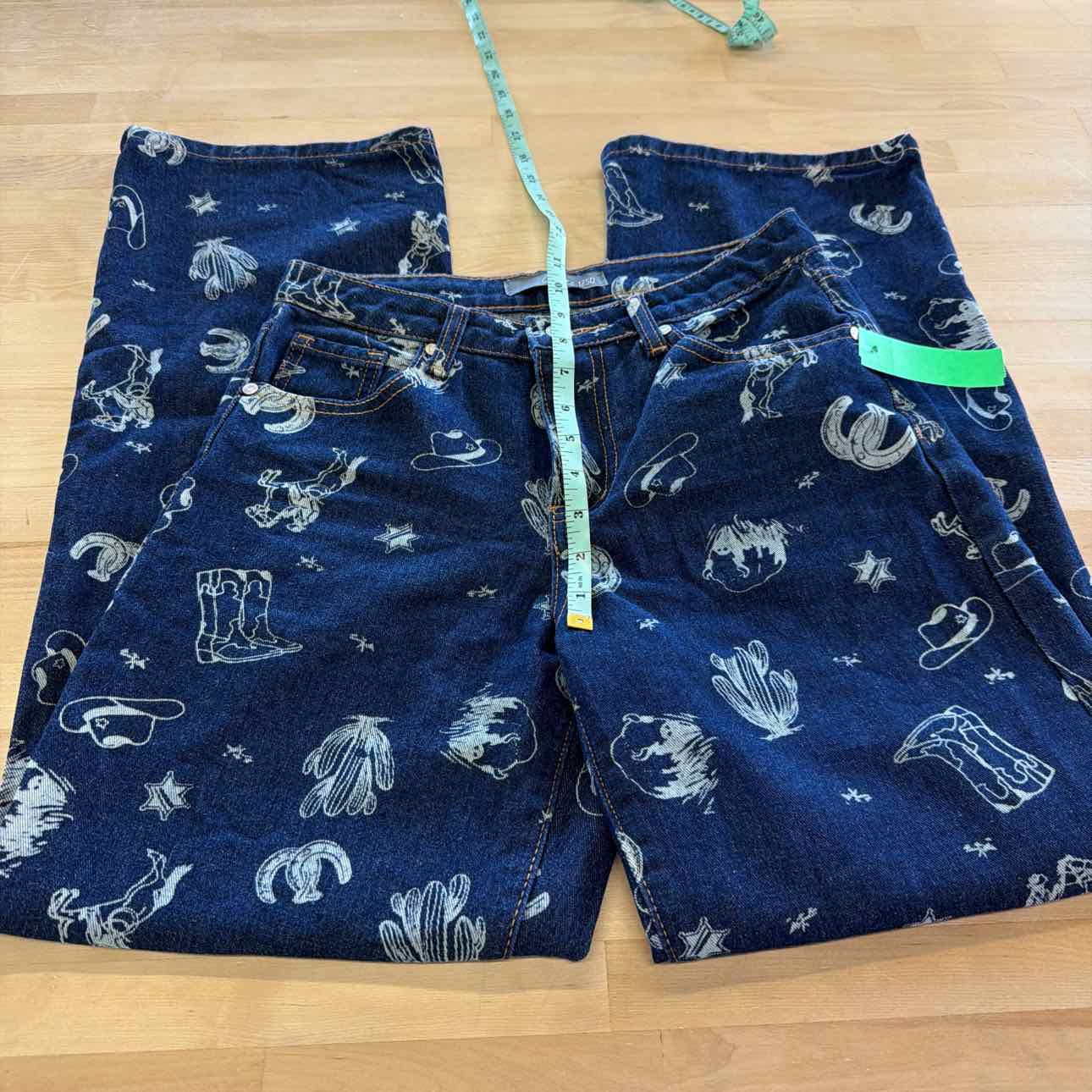 Cali Size 3 Blue Preloved Jeans