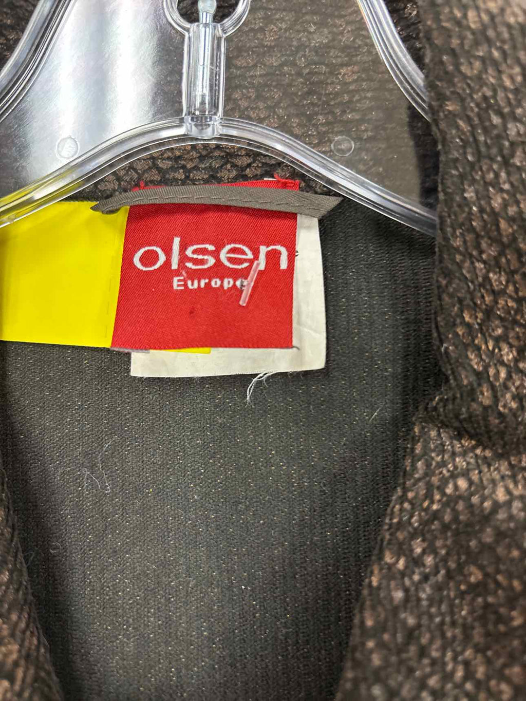 Olsen Size M Brown Vintage Jacket