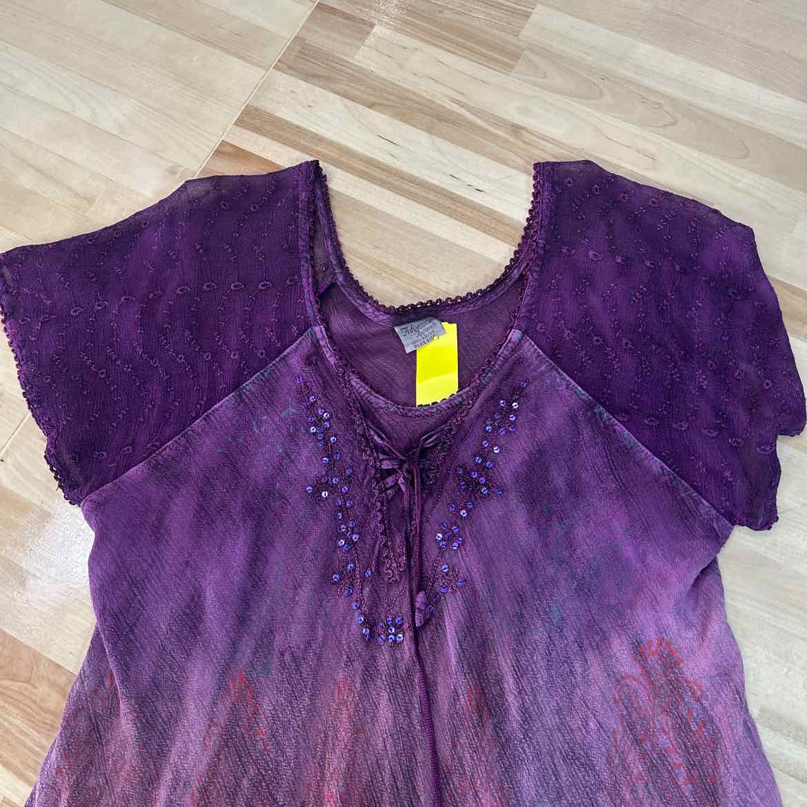 Advance apparel Size PL Purple Preloved Tunic