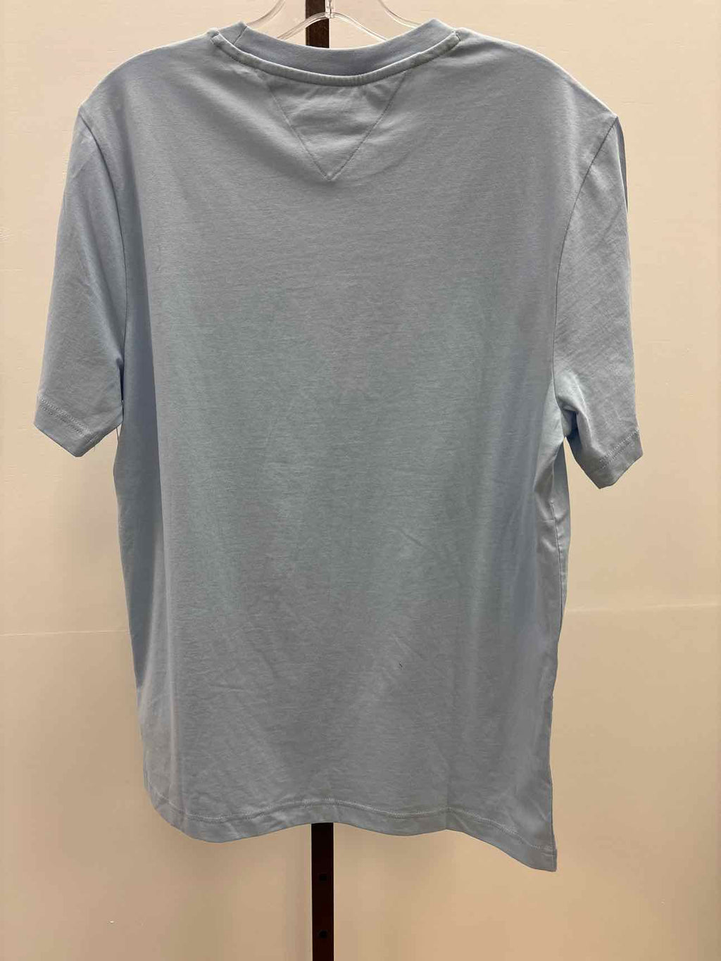 Tommy Hilfiger Size S Script Stack Regular Fit Tee,Breezy Blue