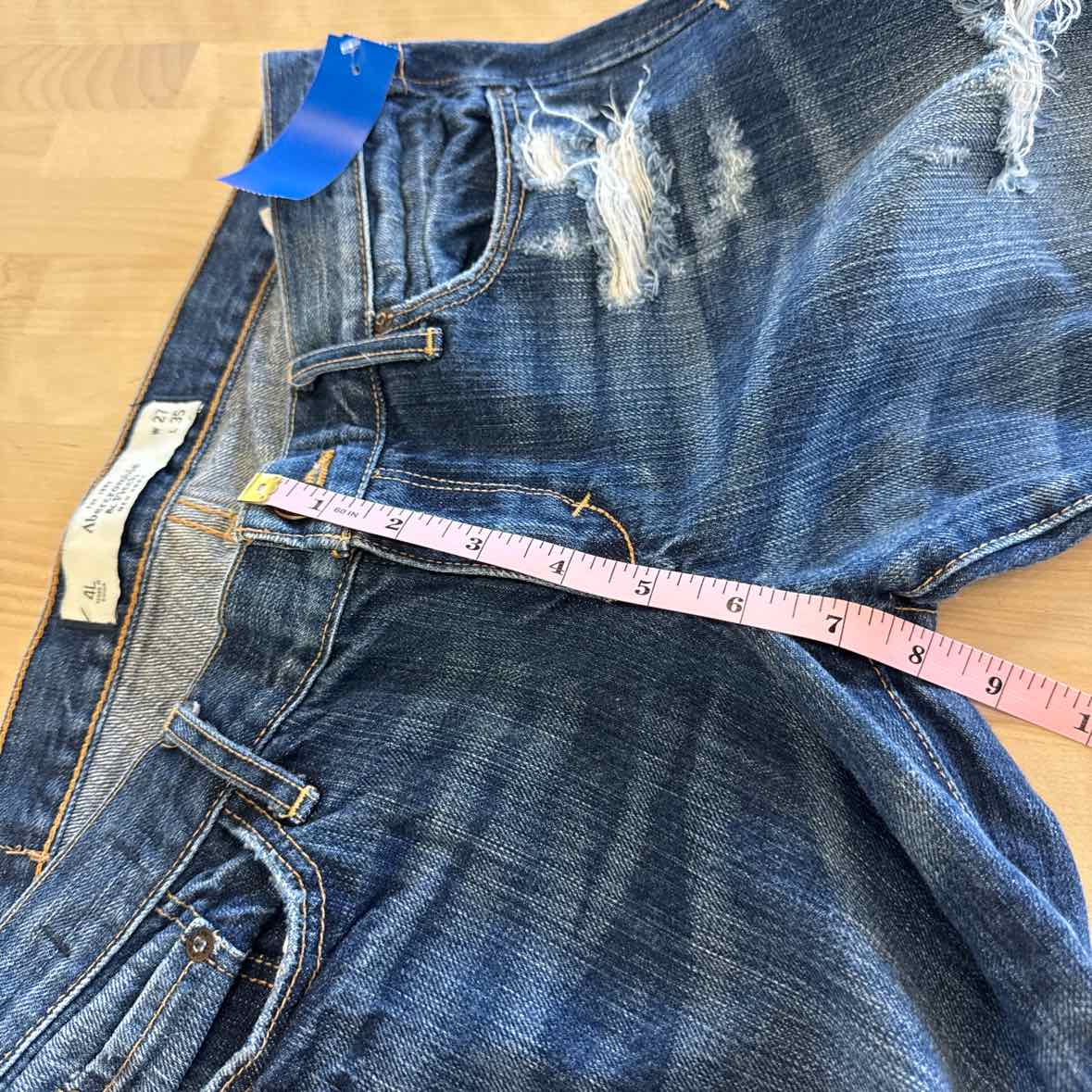 Abercrombie & Fitch Size 4 Blue Jeans