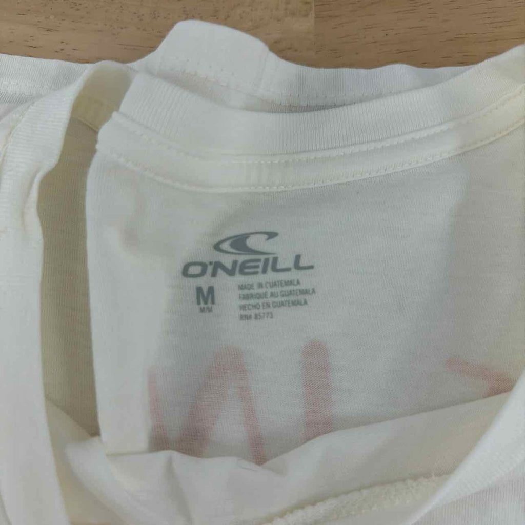 O'Neil Size M Byron Palms Cotton Crewneck T-Shirt