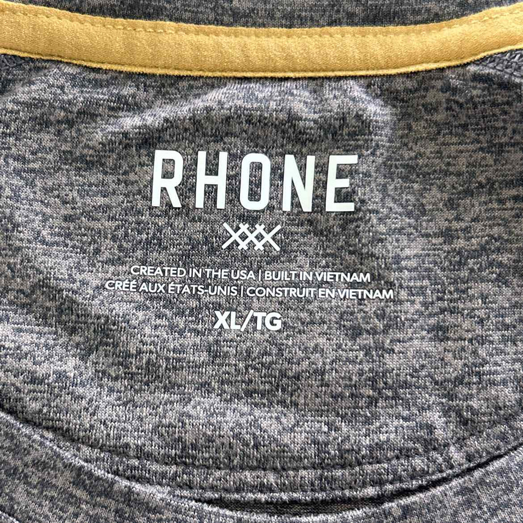 Rhone Size XL Gray Preloved MENS T-shirt