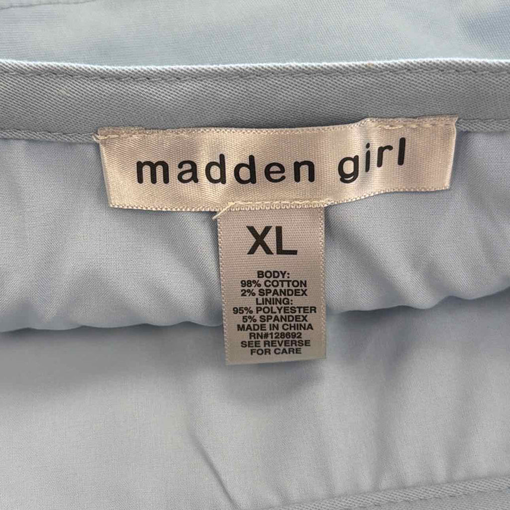 Madden Girl Size XL Blue New Skirt