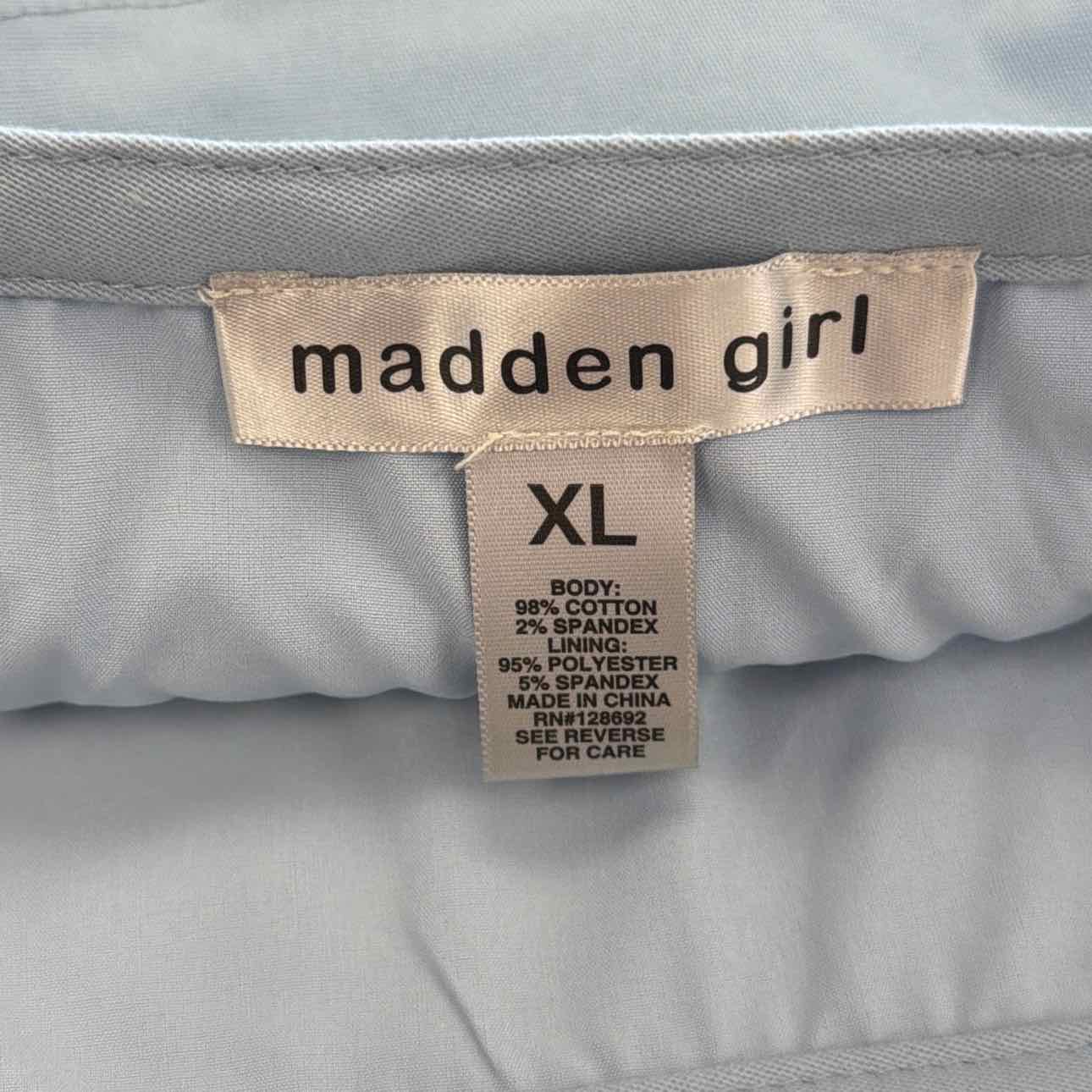 Madden Girl Size XL Blue New Skirt