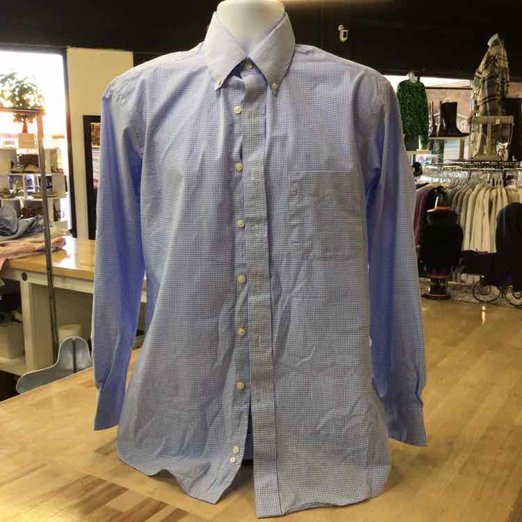 Club Room Men's Regular Fit Mini Gingham Dress Shirt
