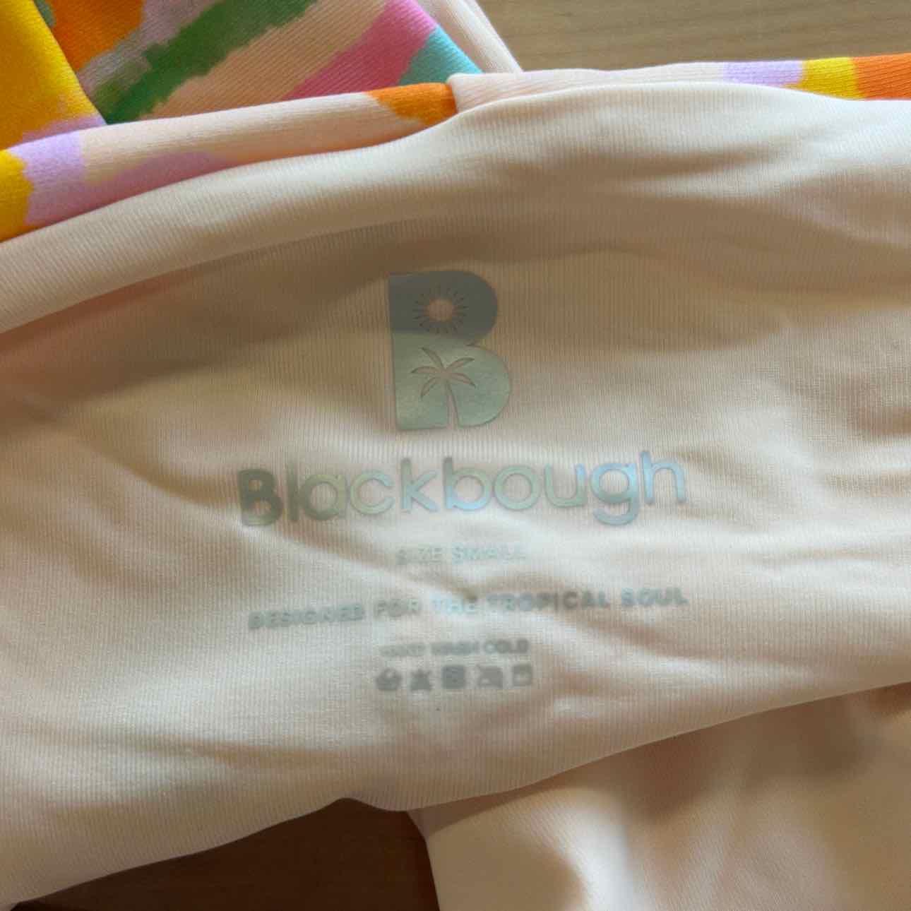 Black Bough Size S Orange New Swimsuit