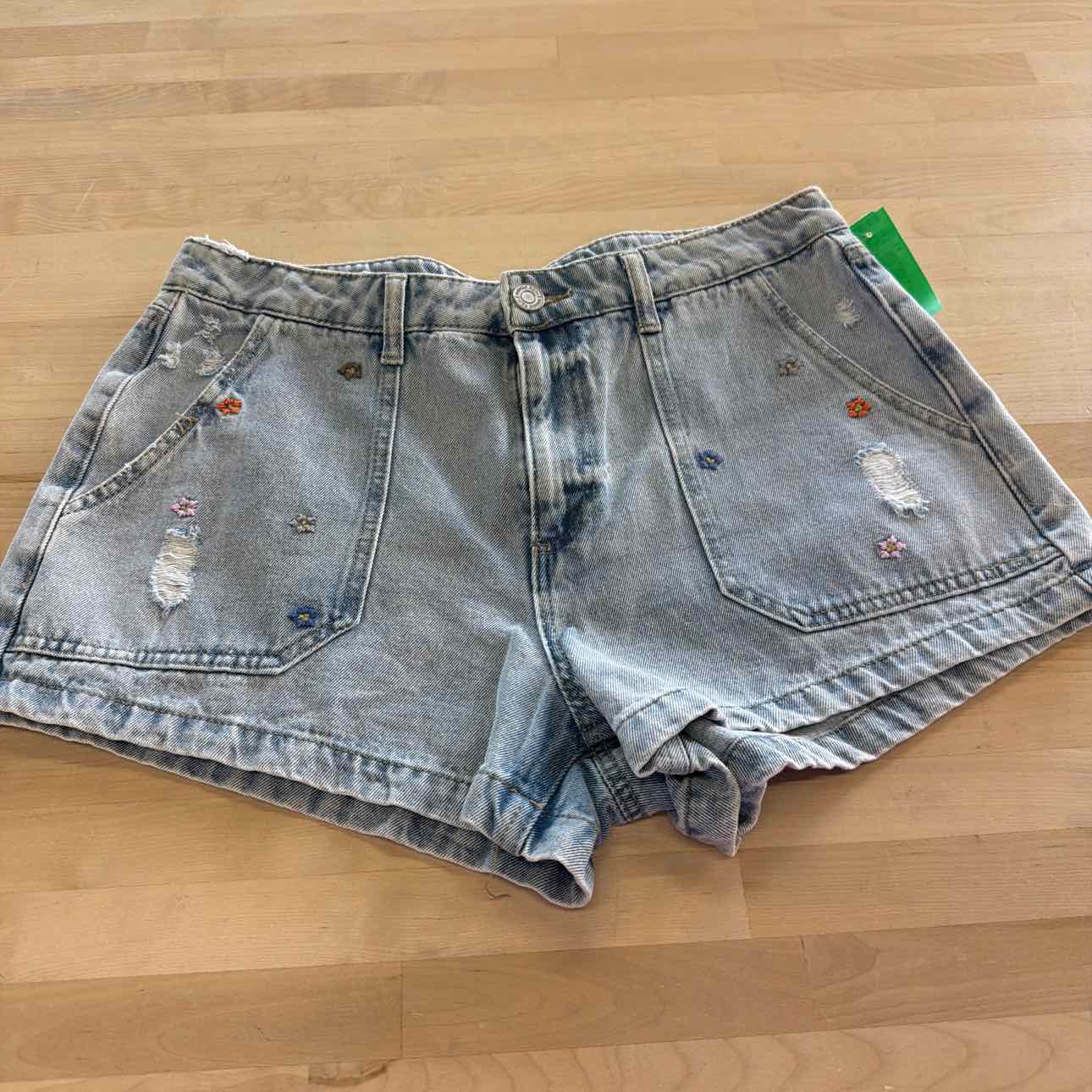 Indigo Rain Women Size 13 Denim Preloved Shorts