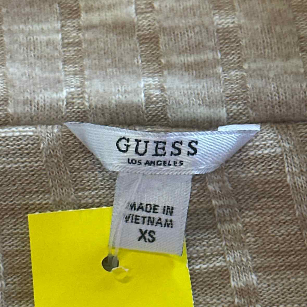 Guess Size XS Tan Sweater