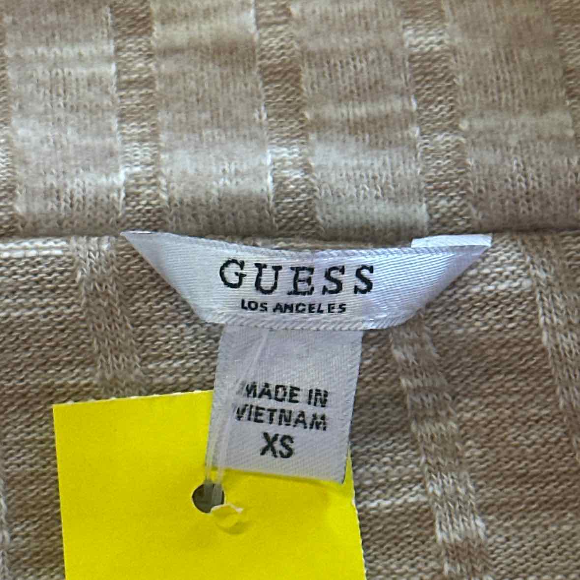 Guess Size XS Tan Sweater