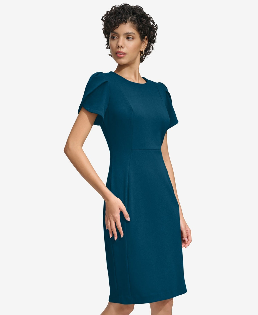 Calvin Klein Size 14 Teal New Dress