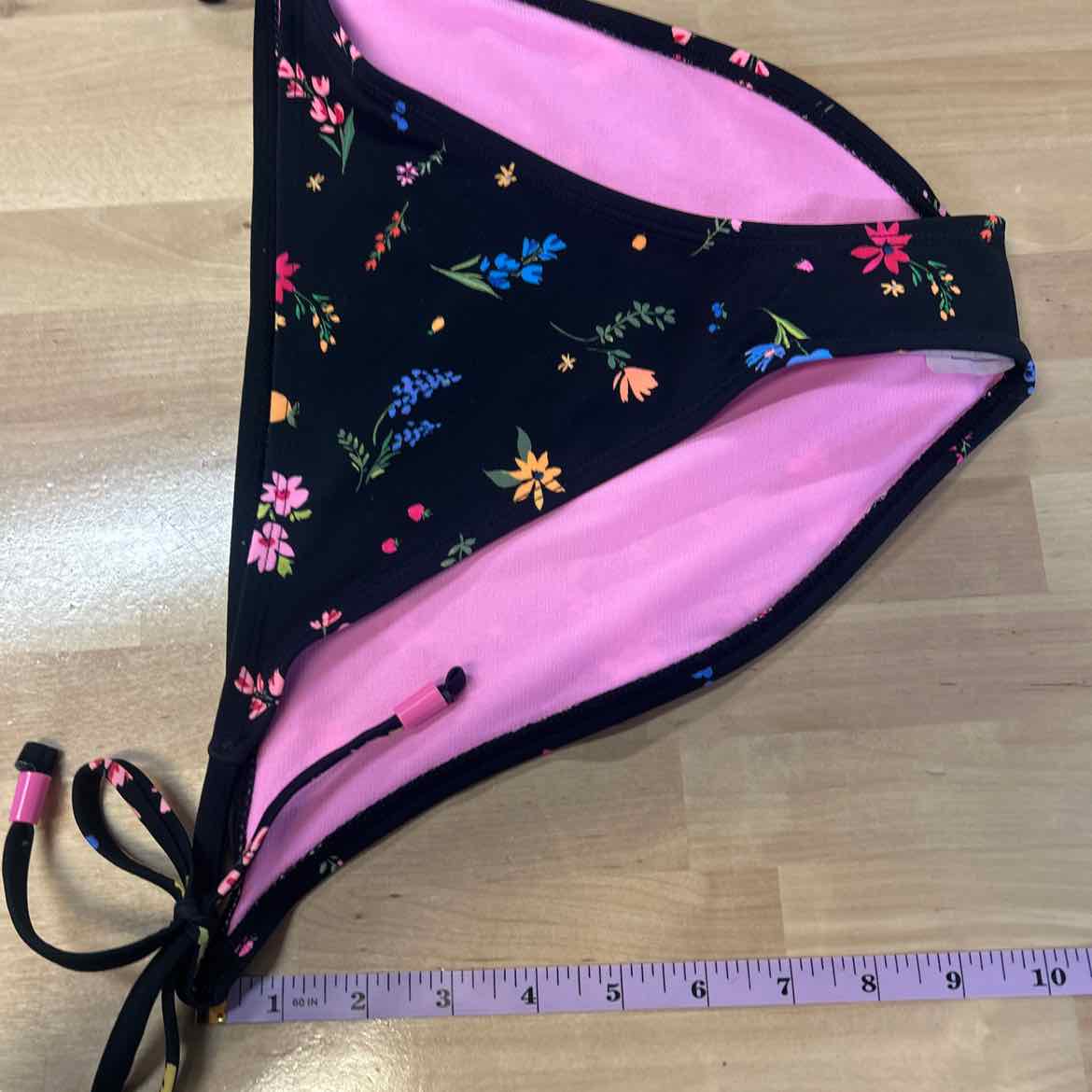 Salt + Cove Size XL Floral Side-Tie Bikini Bottoms