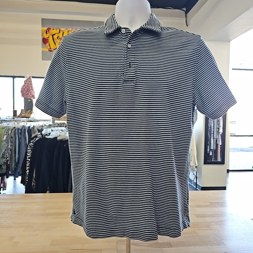 Untuckit Men's Size M Blue MENS Polo
