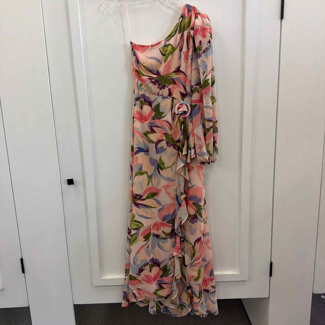 Astr the Label Women's Sandersonia One-Shoulder Maxi Dress - Pink Floral