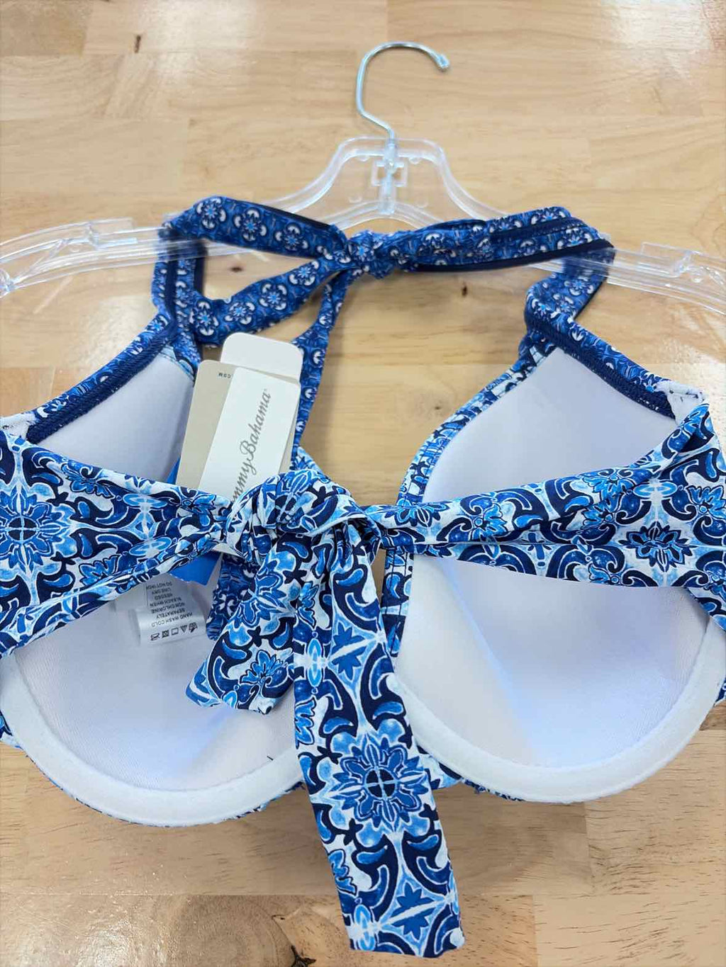 Tommy Bahama Size 36C Blue New Swimsuit Bottom/Top