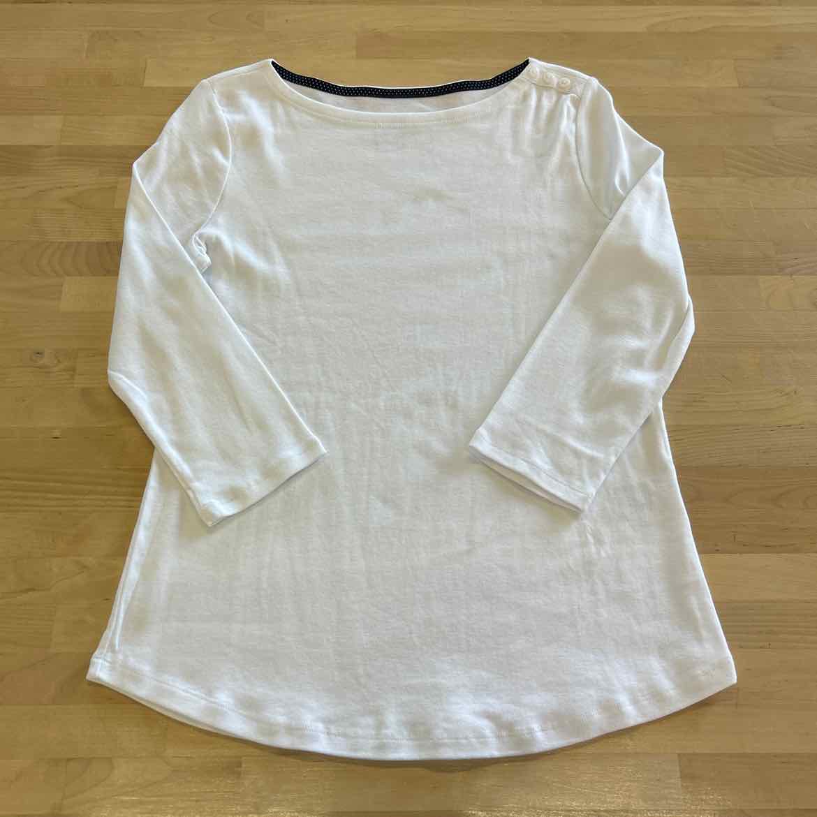 Charter Club Size M White Long Sleeve