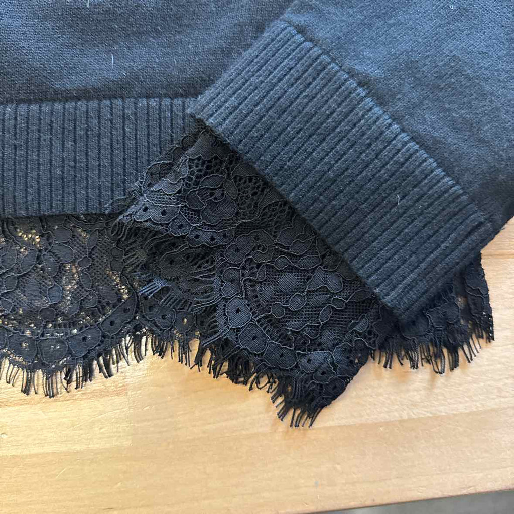 CeCe Size M Black New Long Sleeve