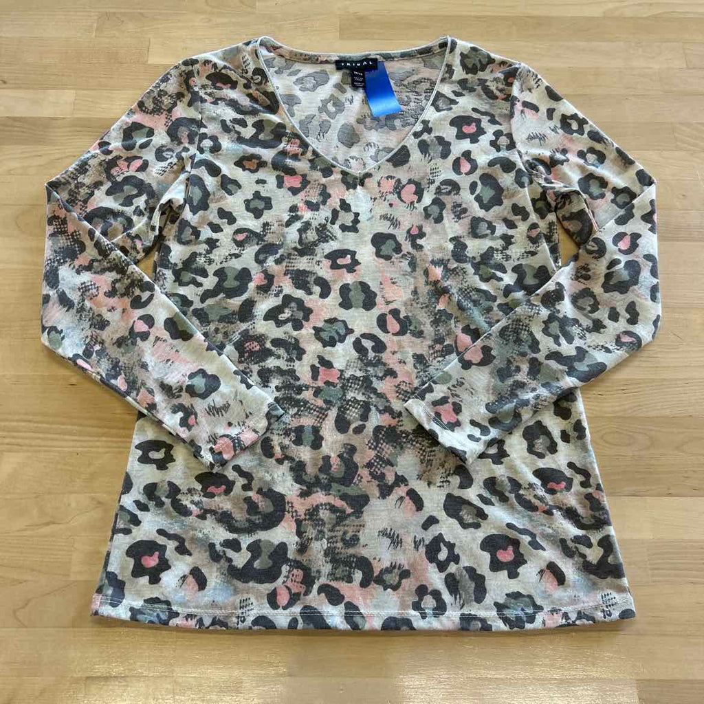 Tribal Size XS Gray Long Sleeve