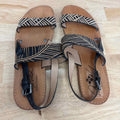 Patricia Nash Size 9 Tan Leather Preloved Flats