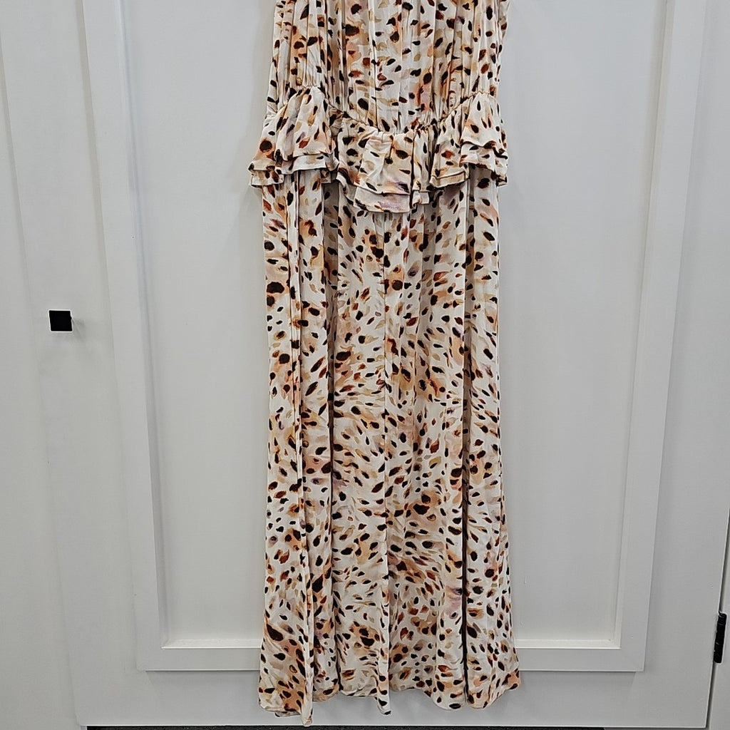Sofia Size L Brown Dress