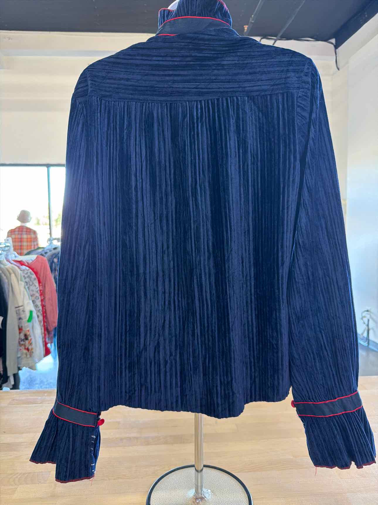 Hanpin Size S Navy Jacket