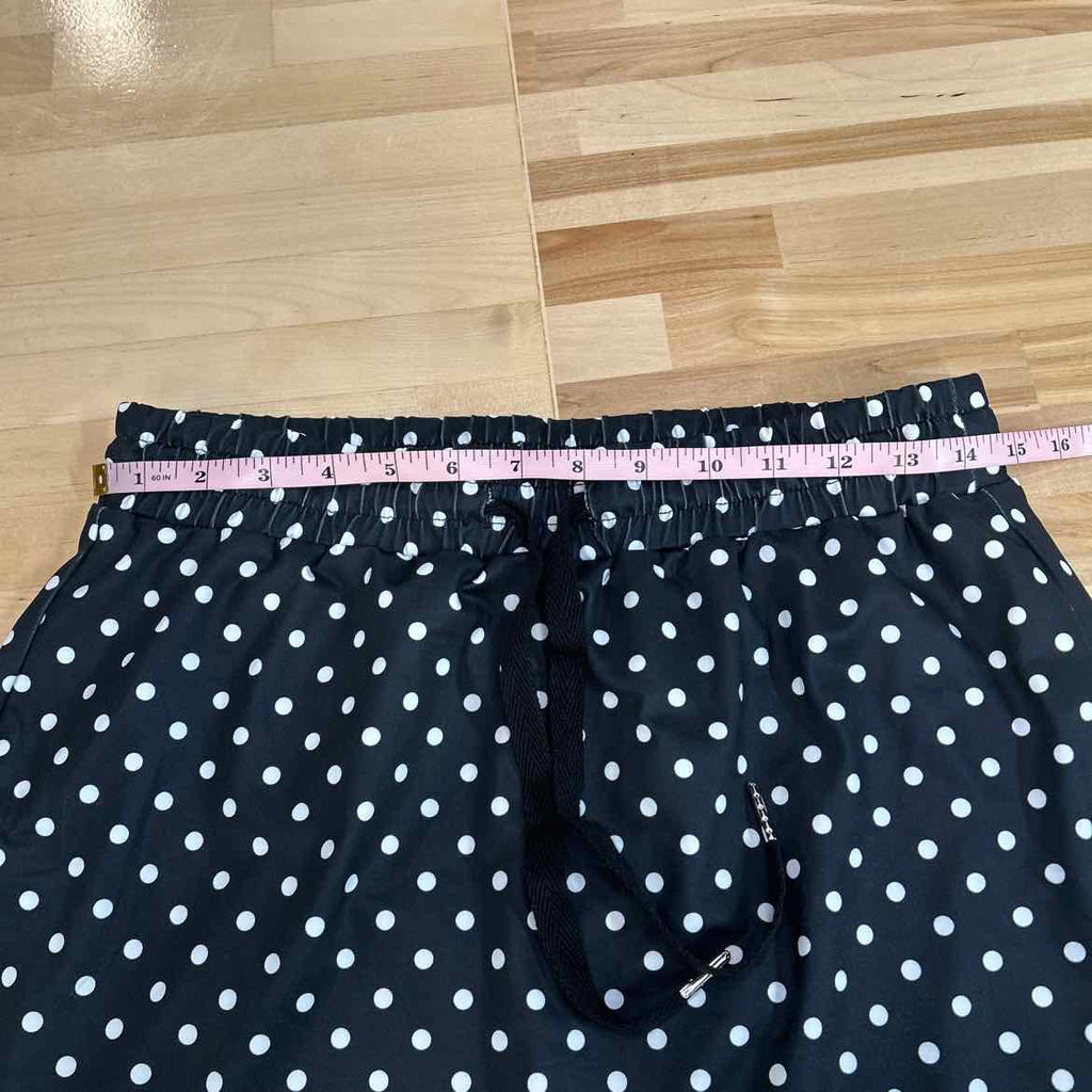 Niashot Size M Black White Preloved 2 pc Dress Set