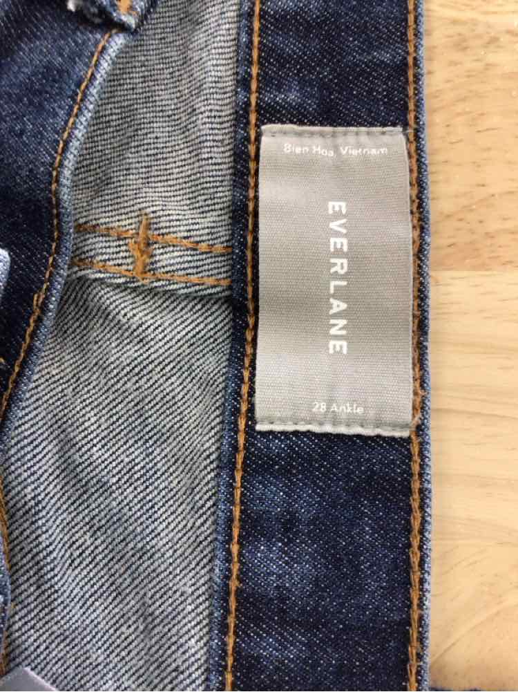 Everlane Size 6 Blue Jeans