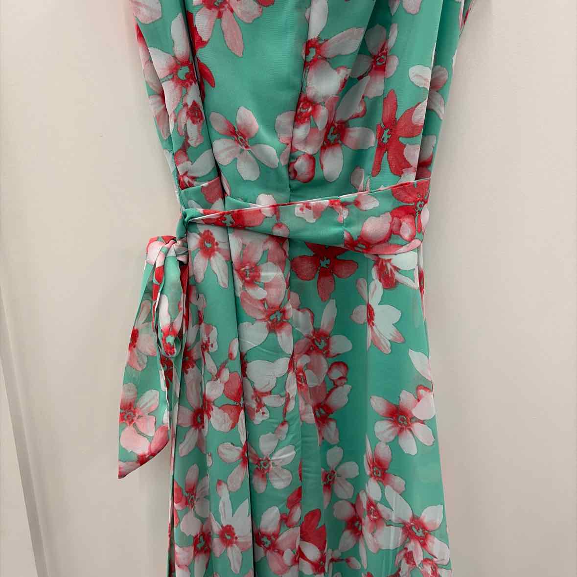 R&K Size 12 Teal Used Dress