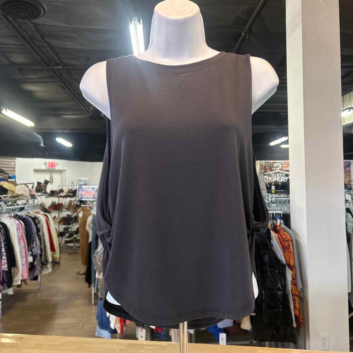 Athleta Size XS Black Preloved Athletic Tank