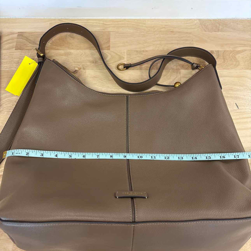 Rag & Bone Brown Pebbled Leather Preloved Handbag