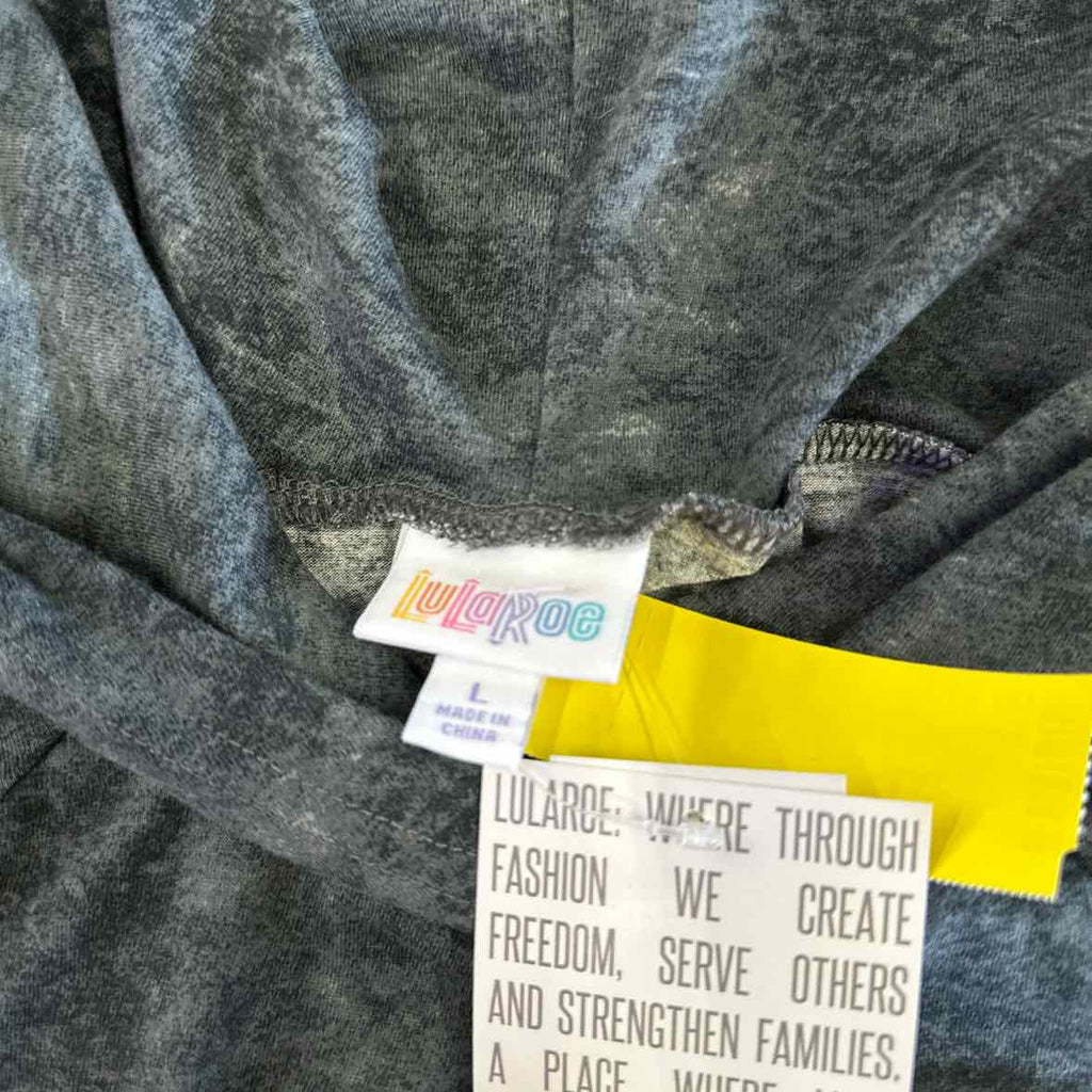 LulaRoe Size L Gray Sweater