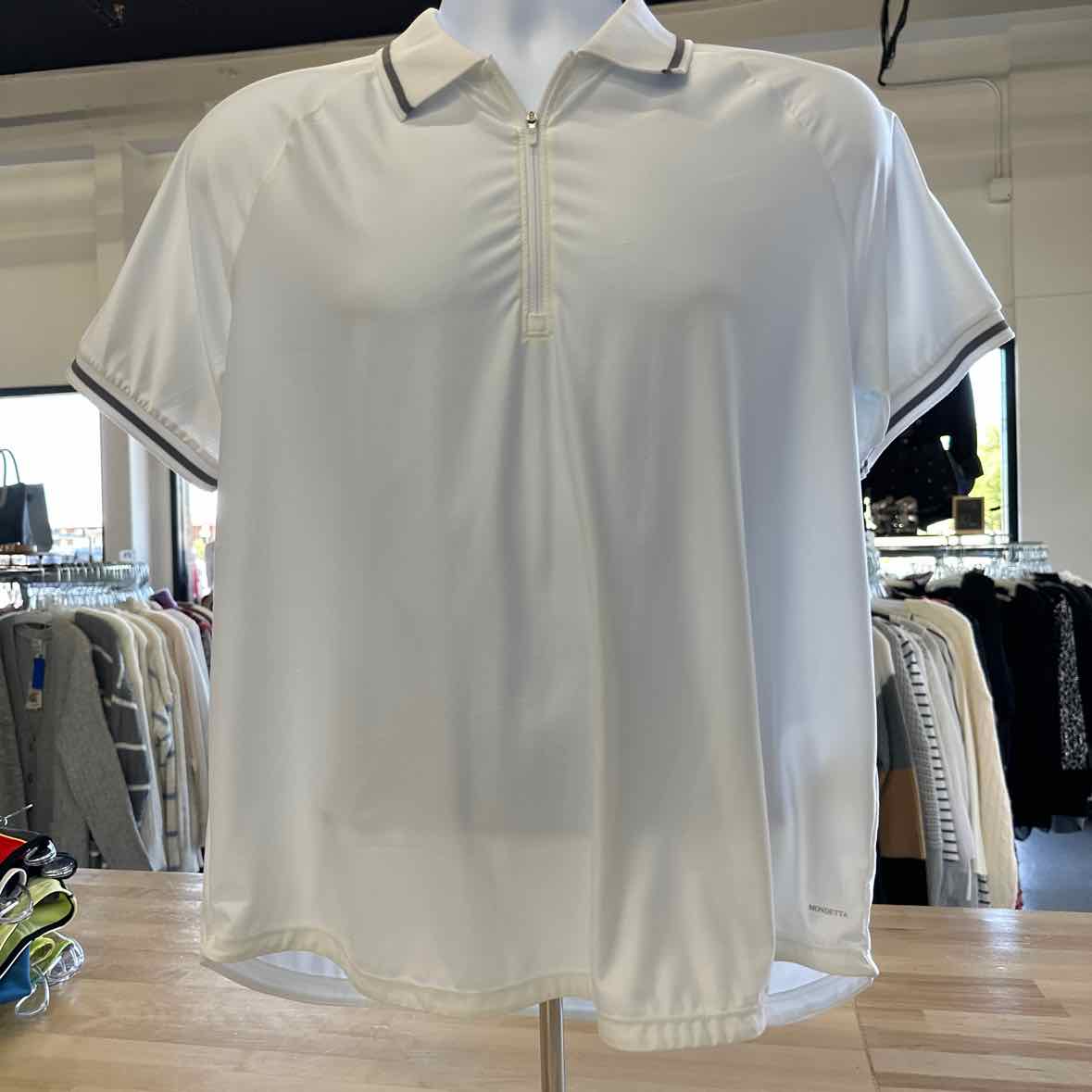 mondetta Size L White Polo