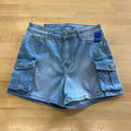 H&Y Women Size L Blue New Shorts