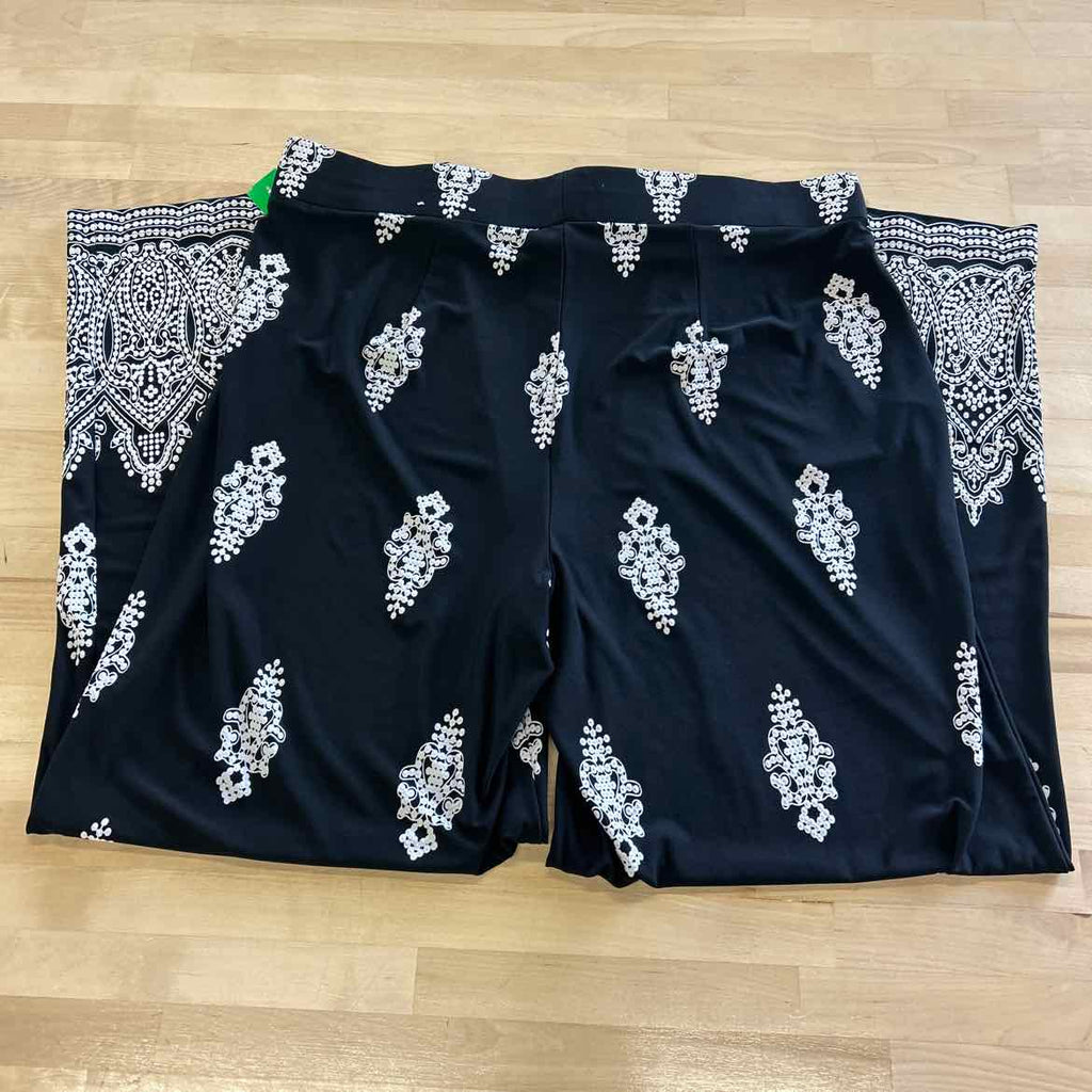 Roz & Ali Size 1X Black Preloved Lounge
