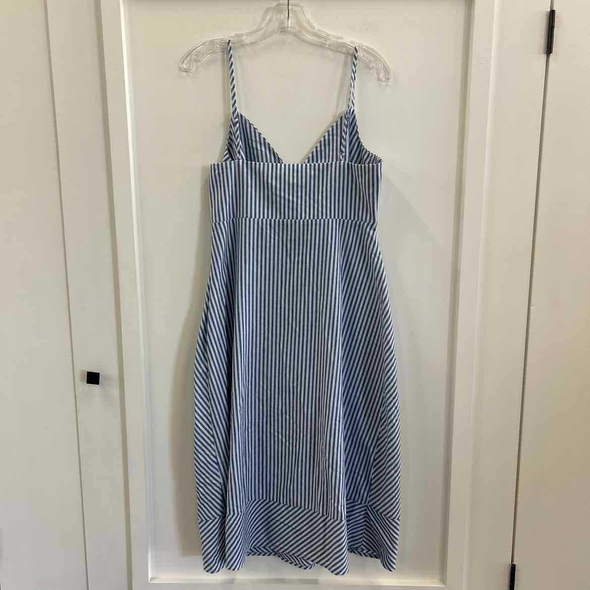 Atmos&Here Size 12 Blue & White Preloved Dress