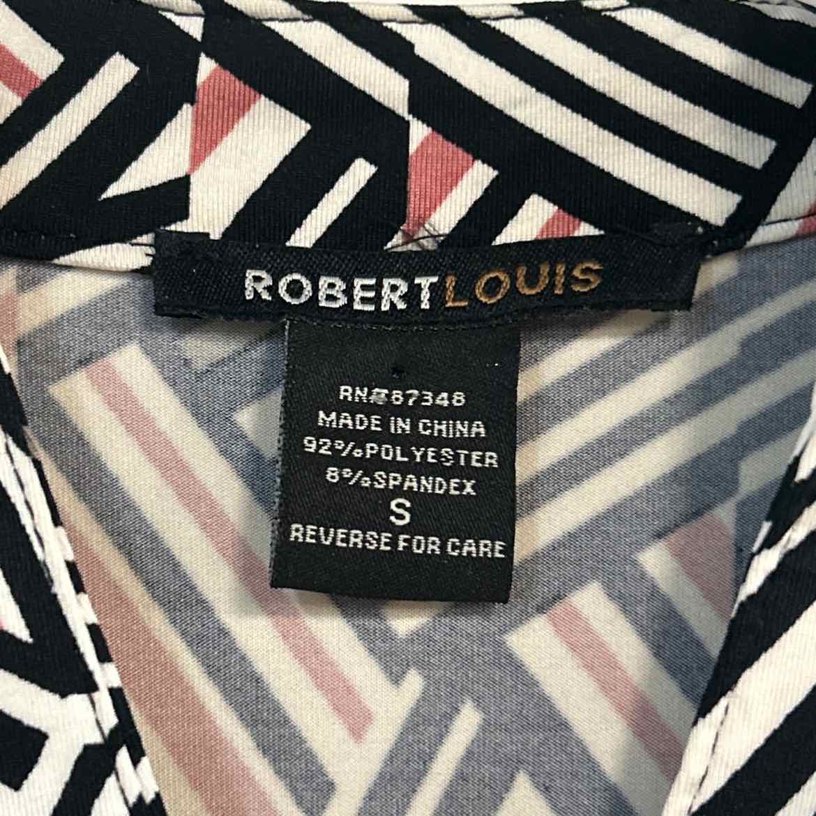 Robert Louis Size S Black Pink Preloved Dress