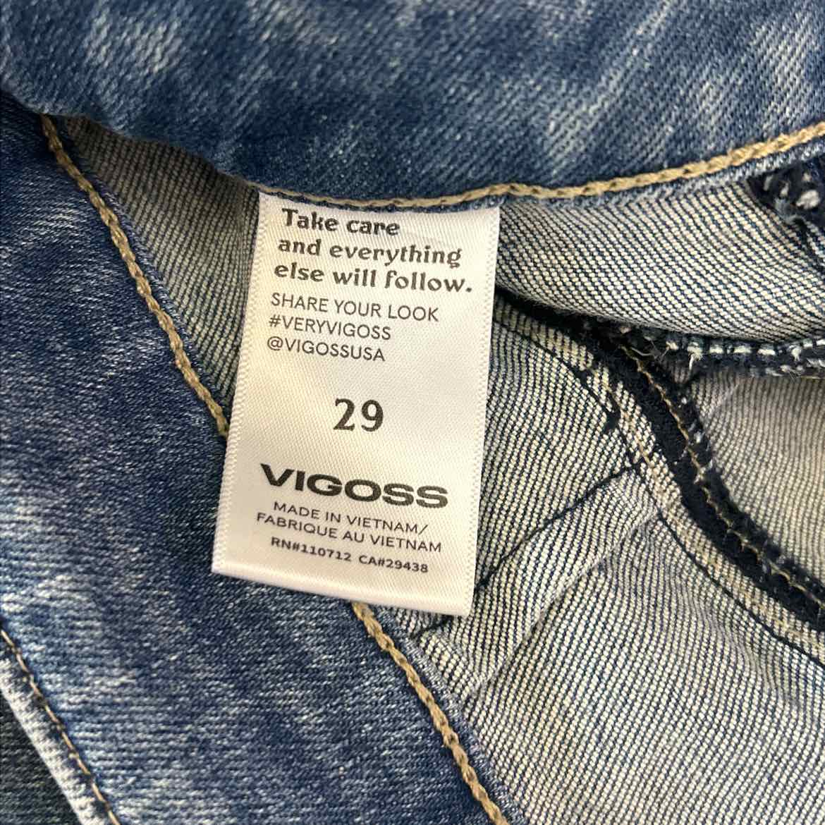 Vigoss Size 29 Blue Denim Preloved Jeans