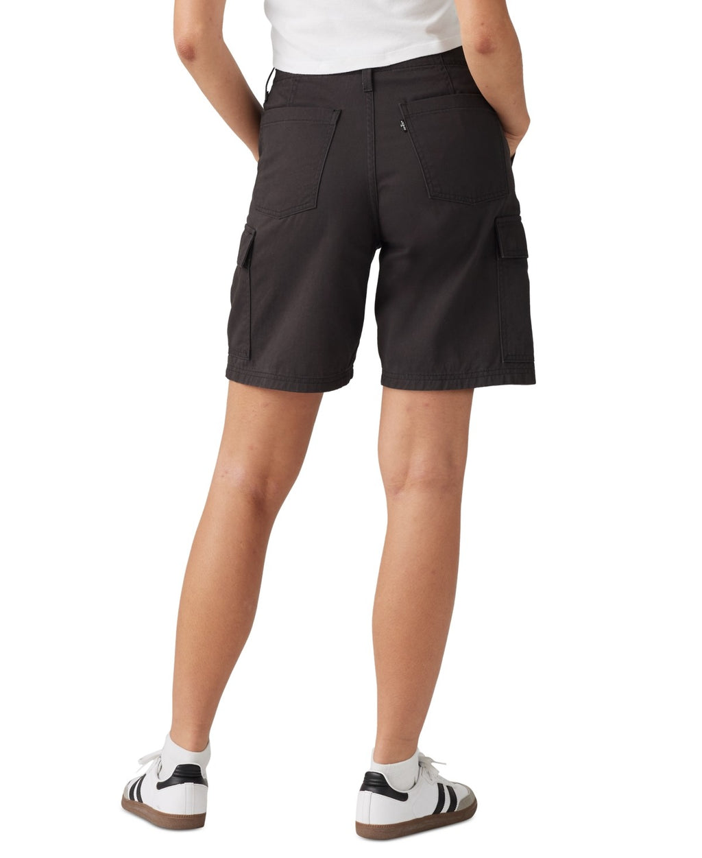 Levi's Women Size 24 Black New Shorts