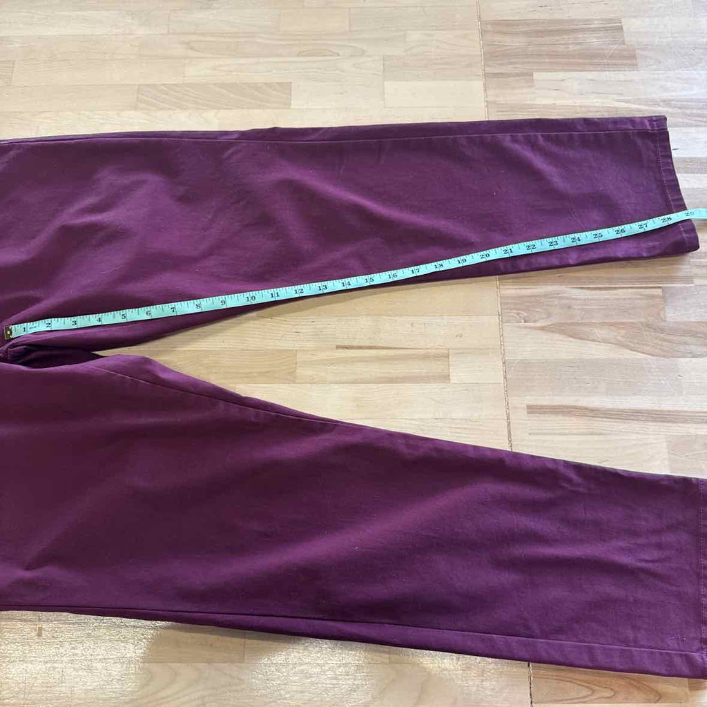 Van Huesen Size 32x30 Burgundy MENS Pants