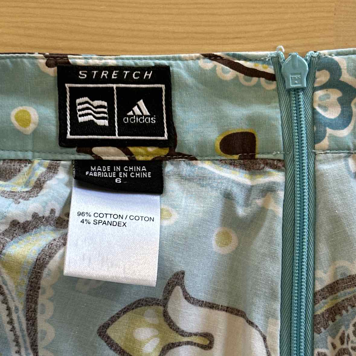 Adidas Size 6 Blue Skorts