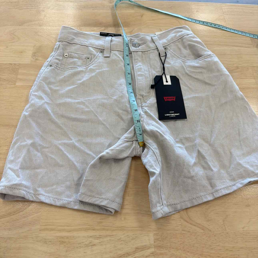 Levi's Women Size 24 Tan New Shorts