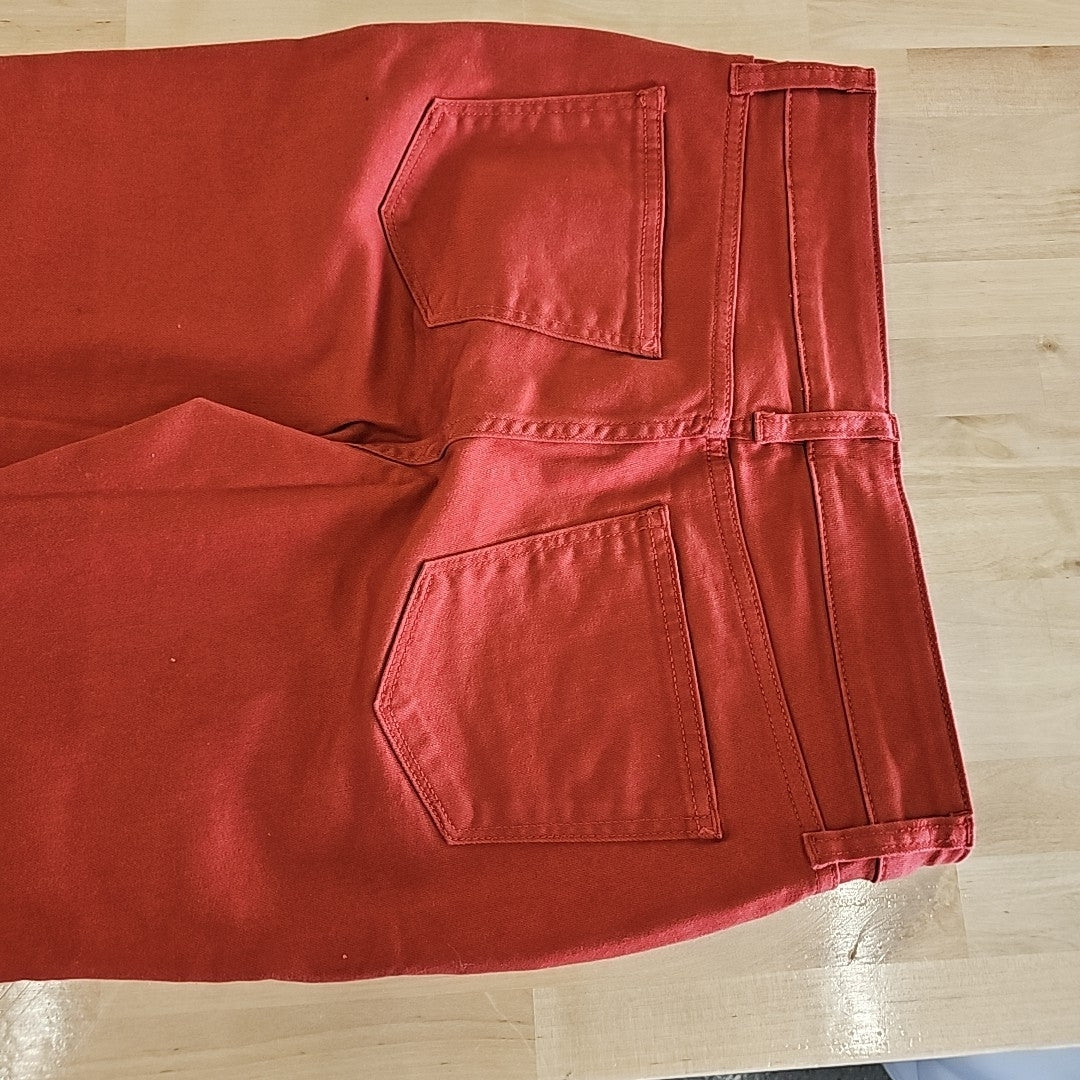 St John's Bay Size 4 Red Pants