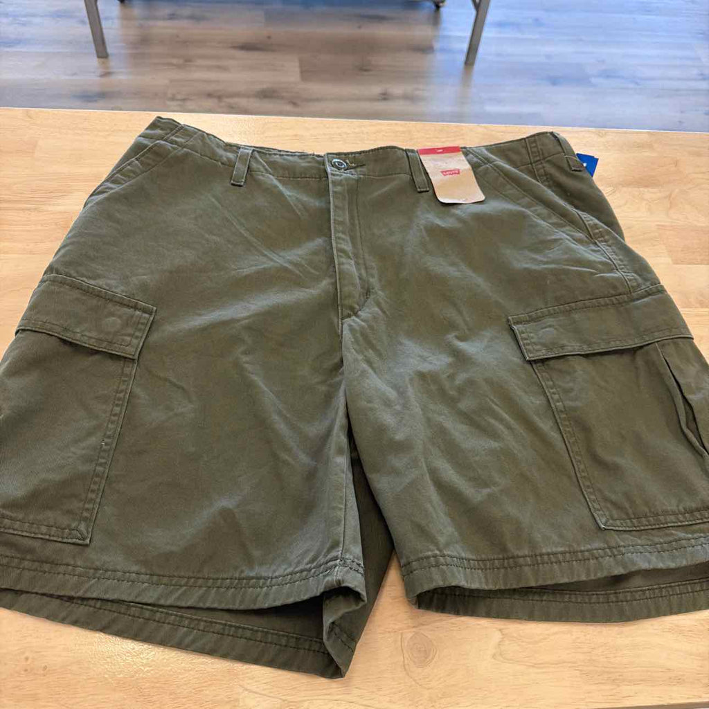 Levi's Women Size 33 Green New Shorts