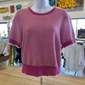 Industry Size XL Pink Knit Preloved Knit Top